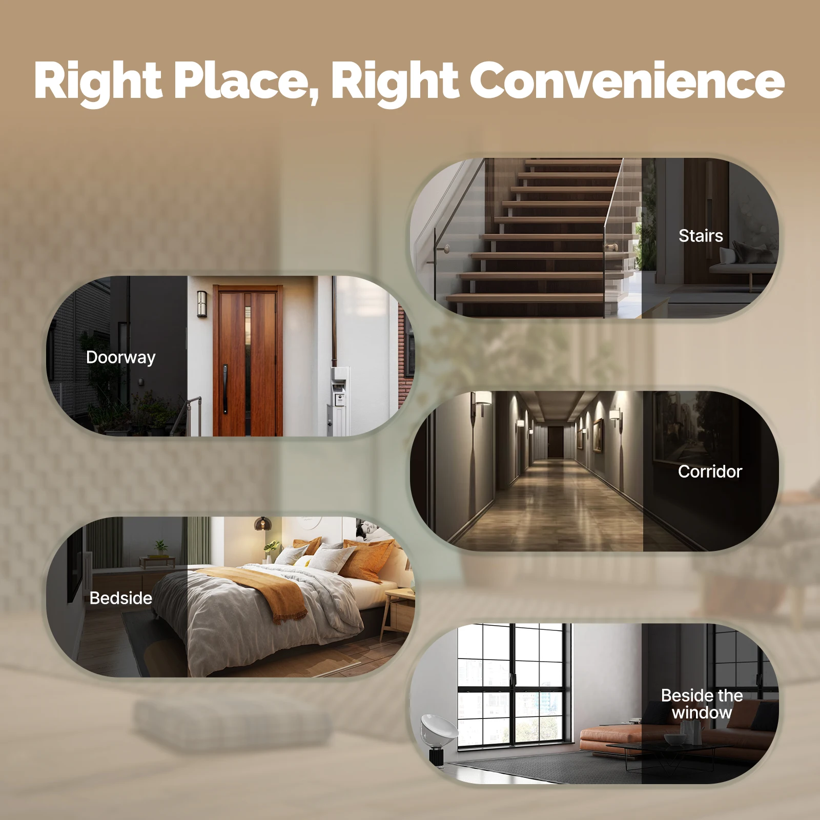 MOES Zigbee bewegingssensor, draadloze PIR-detector op batterijen voor huisbeveiliging, werkt met Tuya/Smart Life-app, scènekoppeling