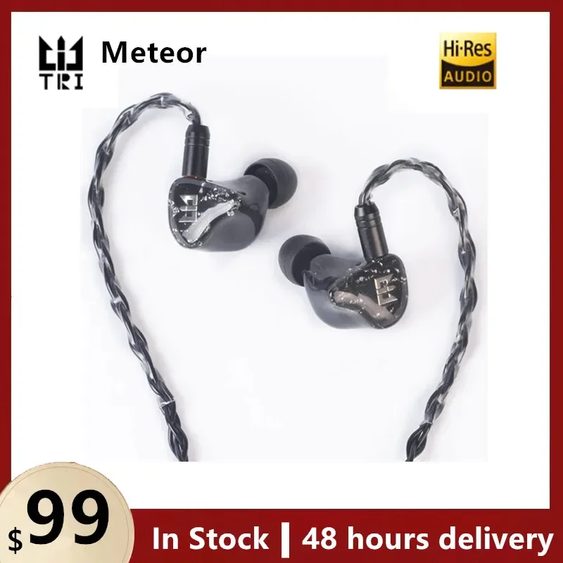 

TRI Meteor 10mm Beryllium-plated DD Knowles ED-29689 BA Wired Headphones Earphone Music In Ear Monitor Earbuds Headset IEMs TK2