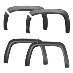 JMC Da Dao ABS FENDER FLARE WHEEL ARCHES WITH Black white rivet