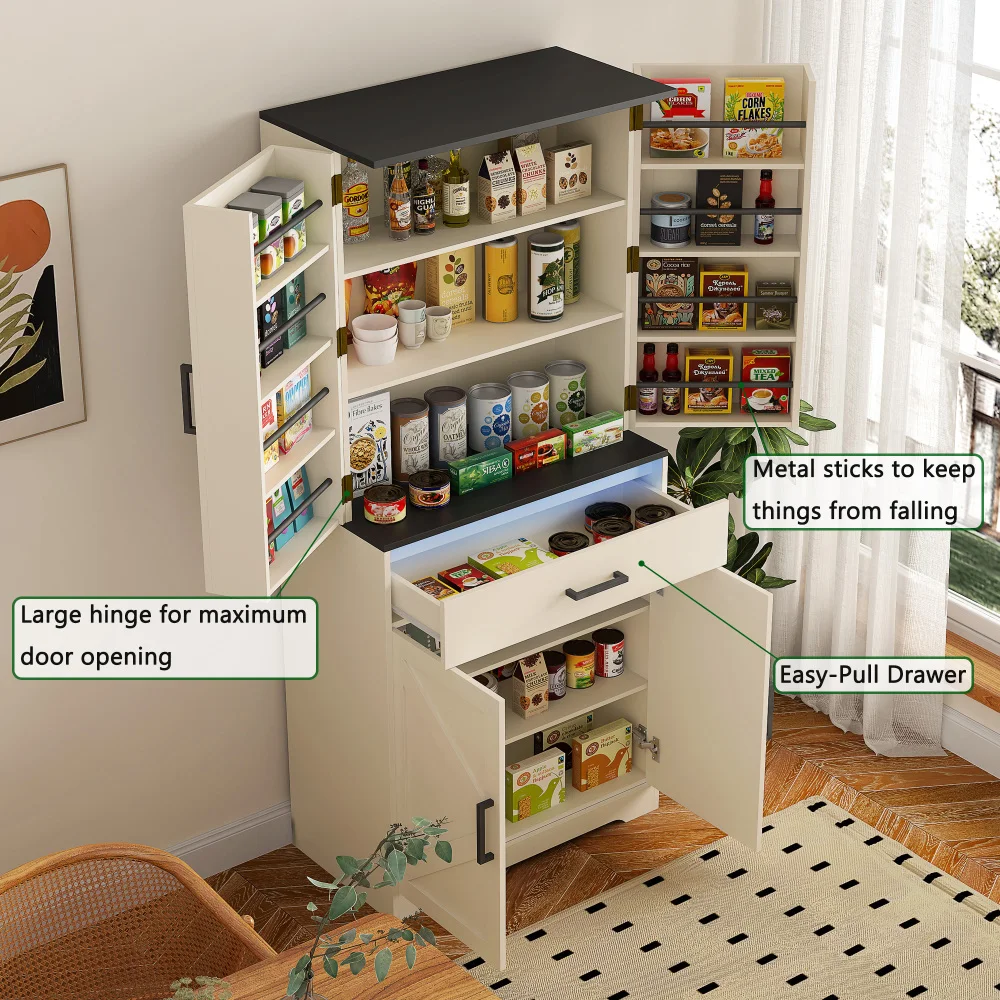 Armário moderno de madeira com estrutura resistente para sala de estar, entrada, quarto, corredor, escritório, com LEDs, com gaveta