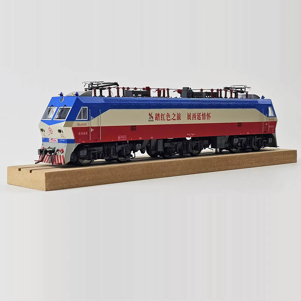 HO 1/87 نموذج القطار SS7D شاوشان 7D نموذج قطار قاطرة كهربائية لعبة السكك الحديدية