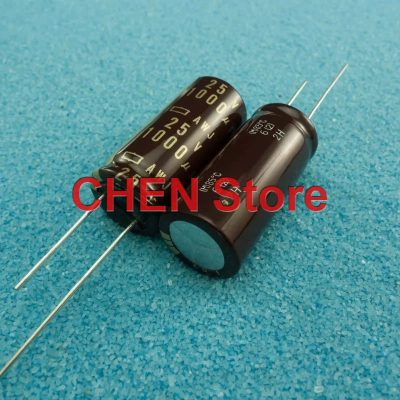 condensateur-electrolytique-audio-nippon-awj-1000uf-25v-16x35mm-85c-ncc-25v1000uf-pieds-en-cuivre-4-10-pieces-original-livraison-gratuite