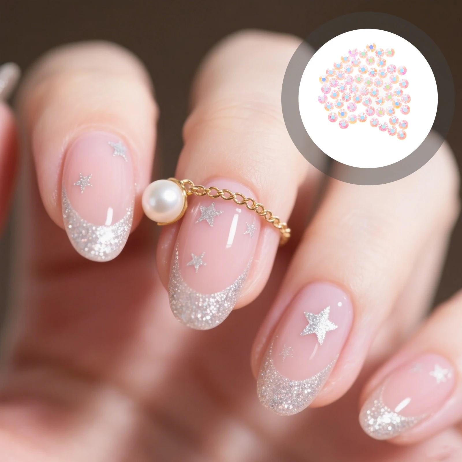

Resin Flat Bottom Rhinestones Jelly Color Decoration Multi Function Nail Art DIY Supplies Decorative Charm Accessories