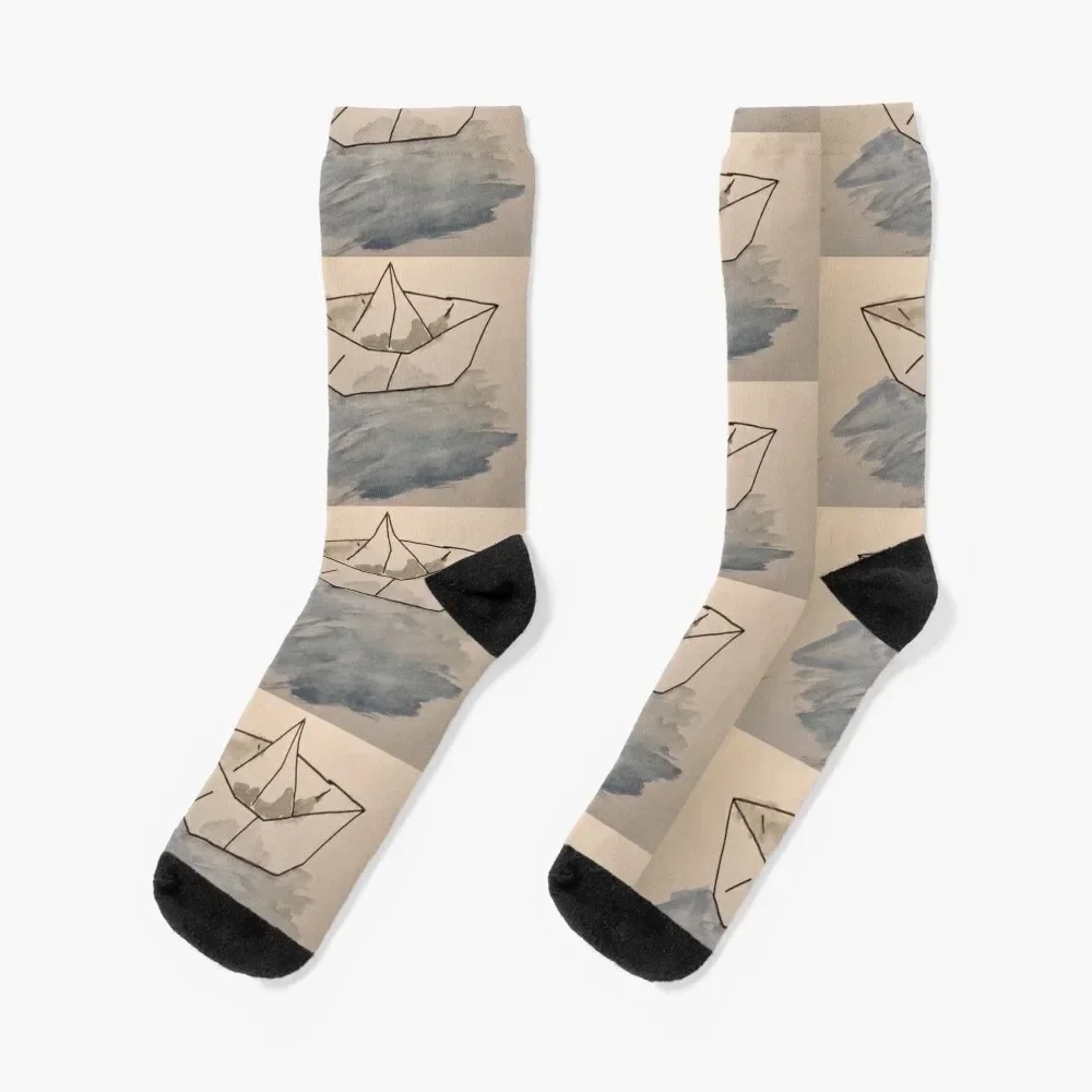 

Paper boat Socks ankle halloween essential Men's Socks Luxury Women's