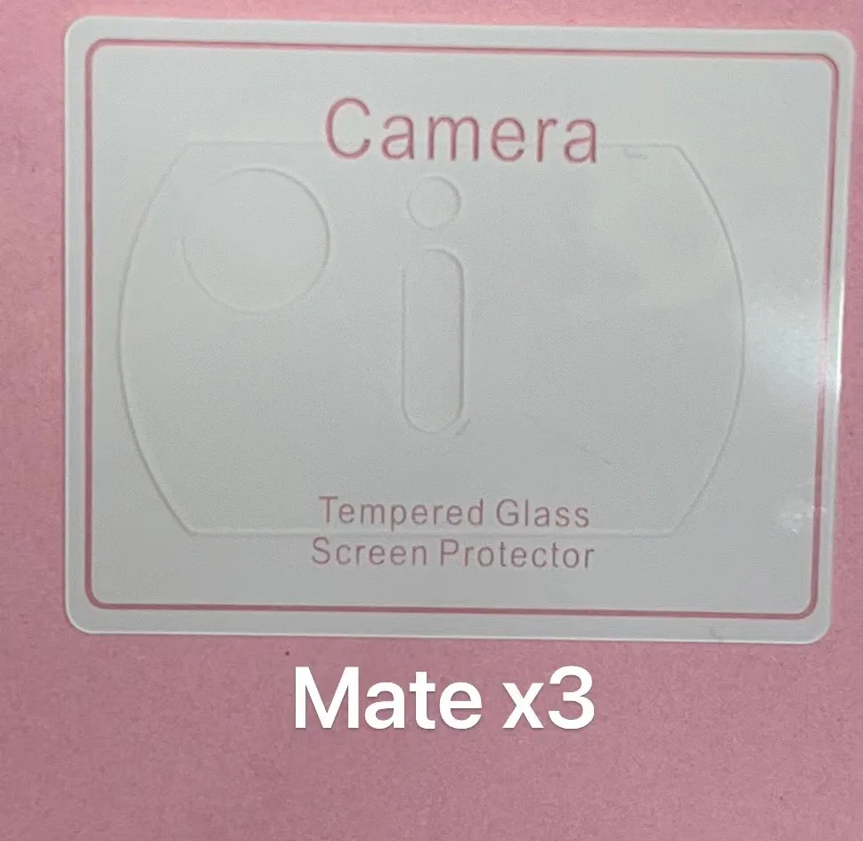 Tempered Glass Camera Lens Protector for Huawei Mate X3 Screen Protector Rear Lens Protective Cover Film 1 2 3 4 5 Pack