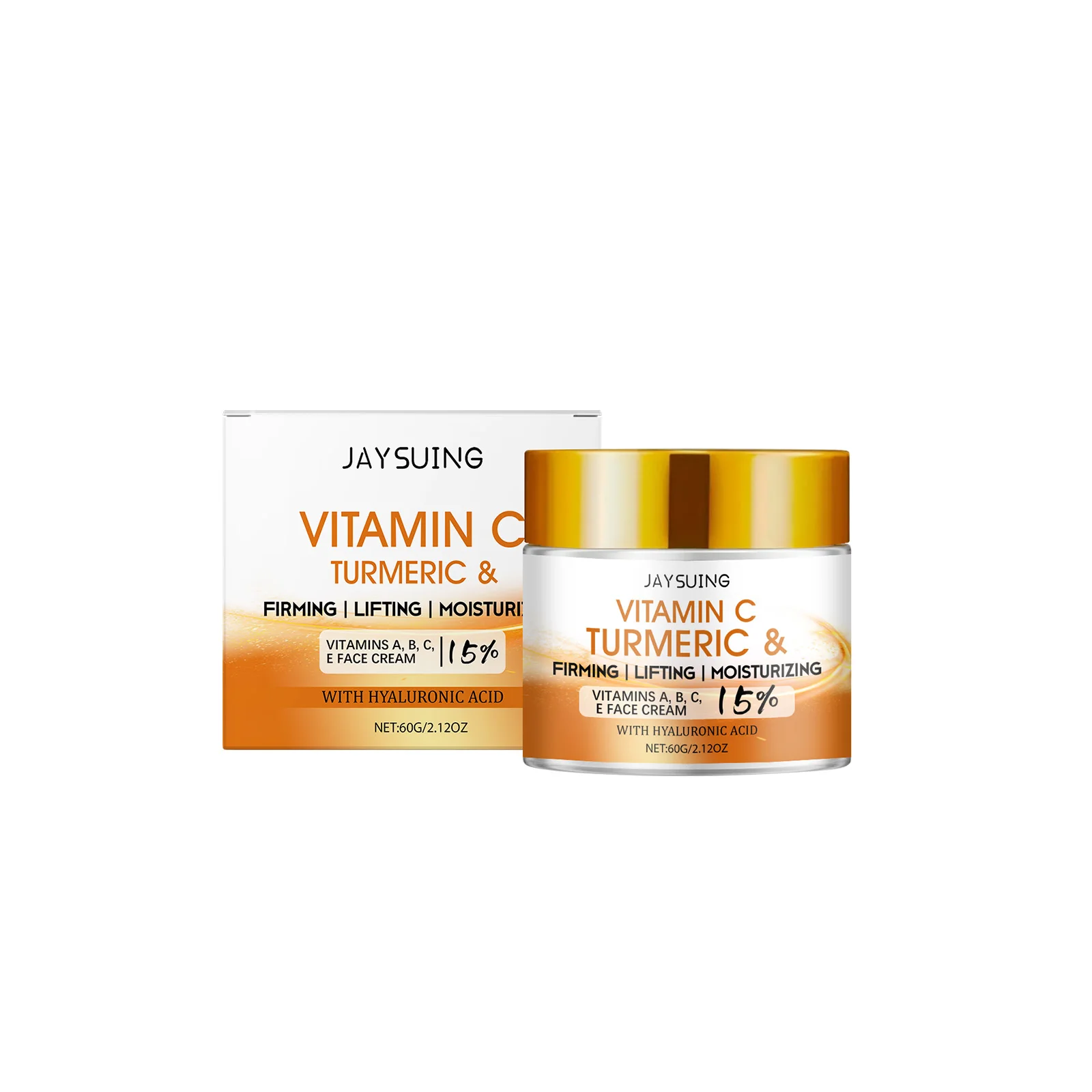 Turmeric Firming Face Cream Lift Facial Contour Increase Skin Elasticity Repair Barriers Reduce Fine Lines Brighten Face Lotion