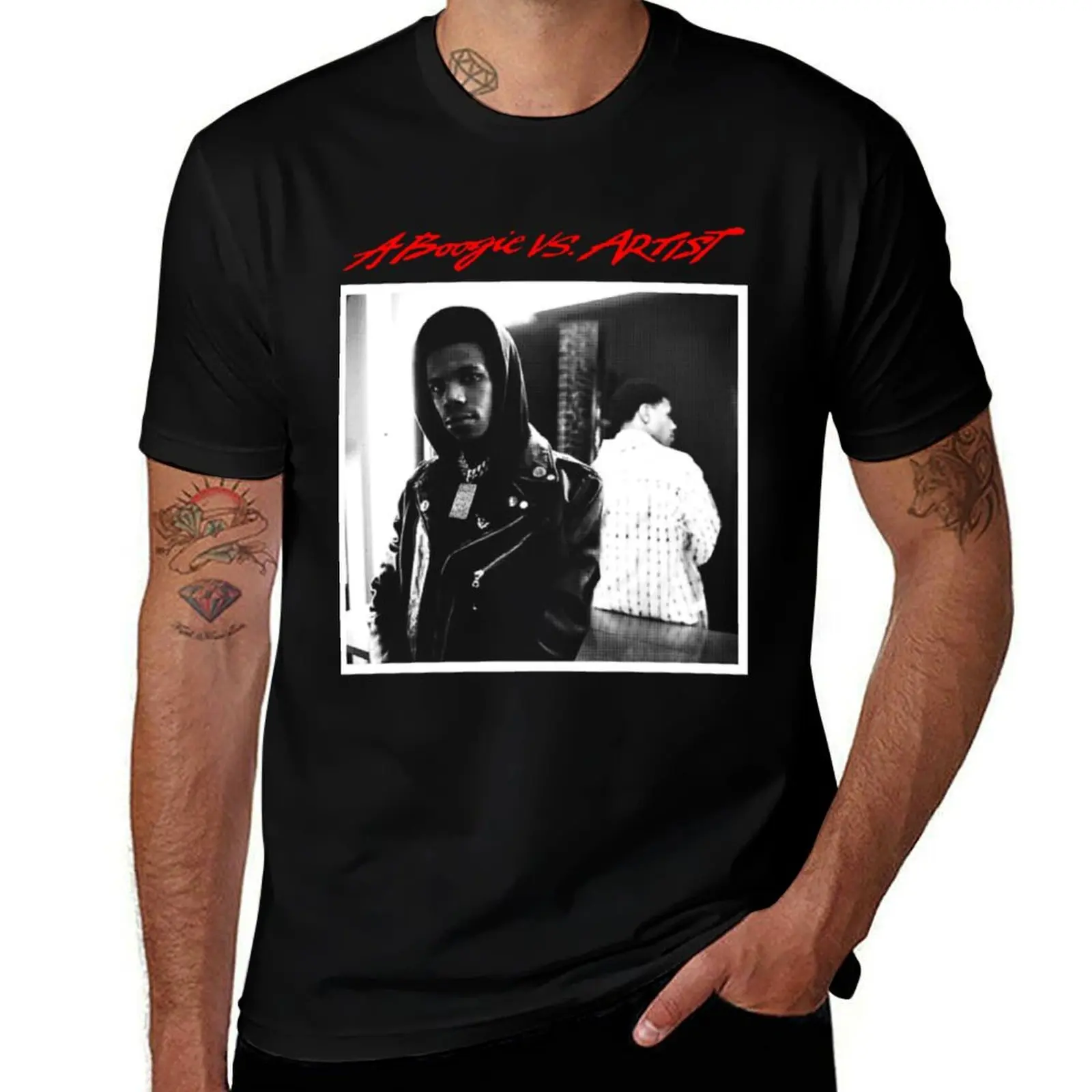 

boogie wit da hoodie T-Shirt Trendy Print Short Sleeve T-Shirt