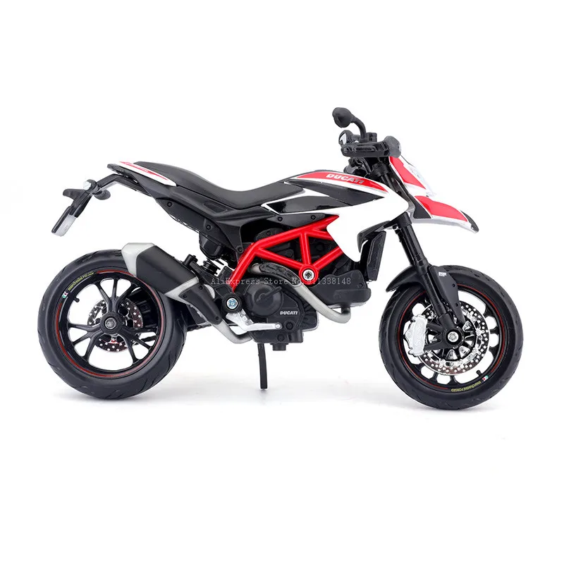 Maisto-motocicleta Ducati Multistrada 1200S, modelo de fundición a presión, juguete estático, tanque de combustible de Metal, Colección genuina, 1:12