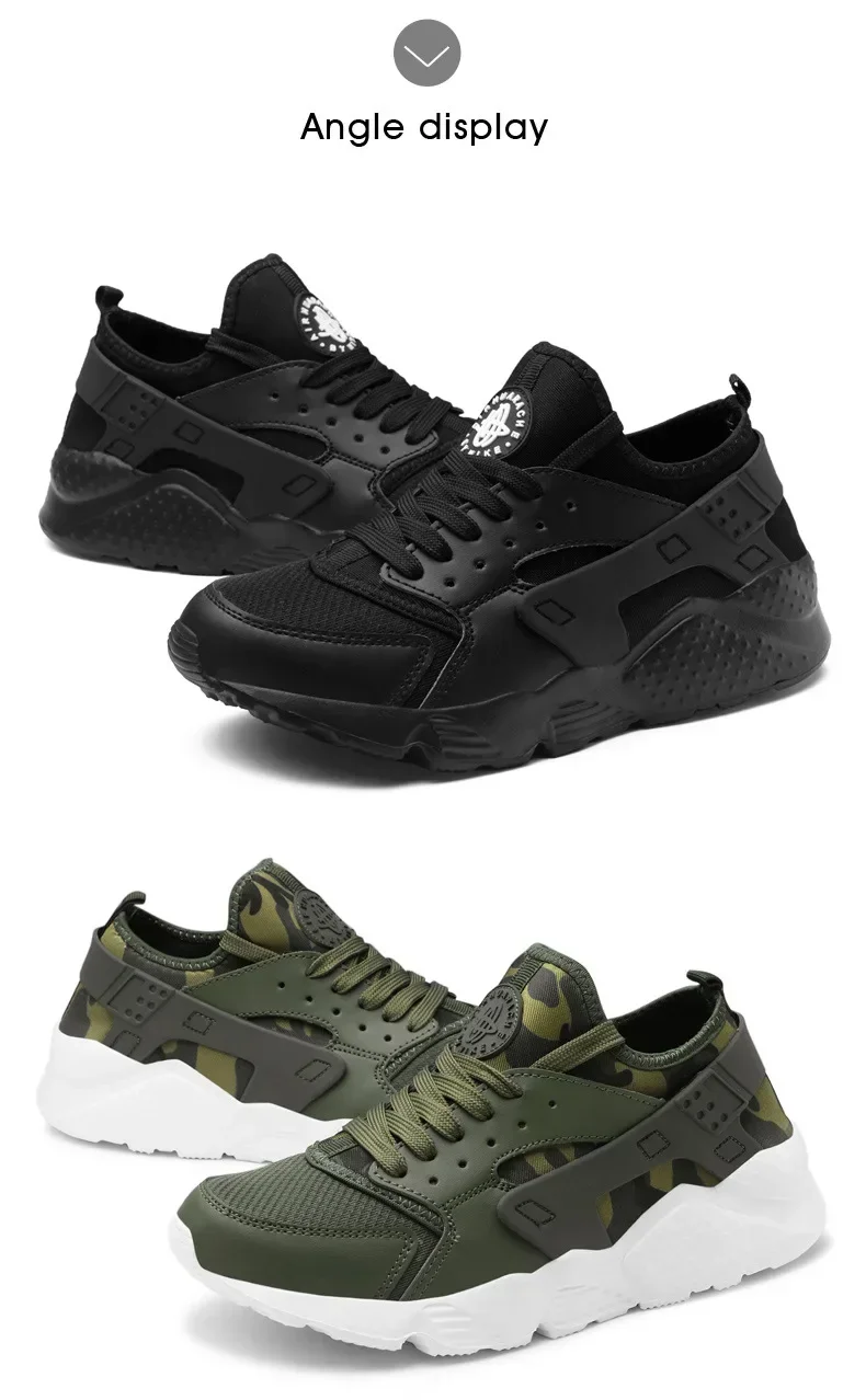 Sommerliche Herren-Freizeitschuhe mit atmungsaktiver Mesh-Oberfläche, leichtem, weichem Boden und trendigem Design – Lauf- und Sportschuhe für Herren aus China – Detail 32