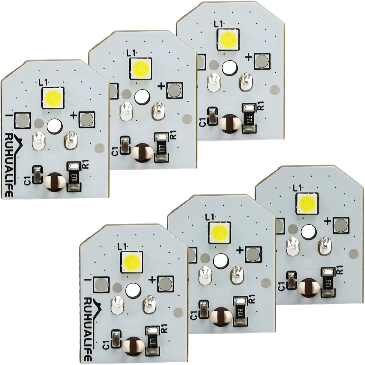 6Pcs Refrigerator LED Light Waterproof Refrigerator Bulb Light for WR55X11132, WR55X25754 No-Include Plastic Cover best sale
