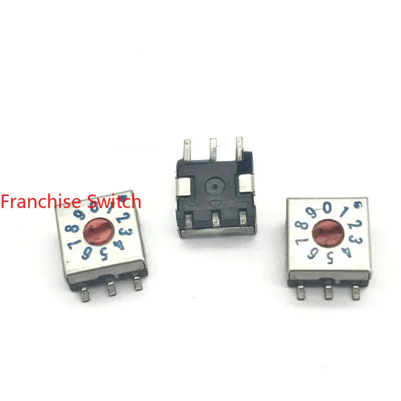 

10PCS Digital Coding Switch Encoder 0- 9 Bit 3*3 Pin Patch Anti-code