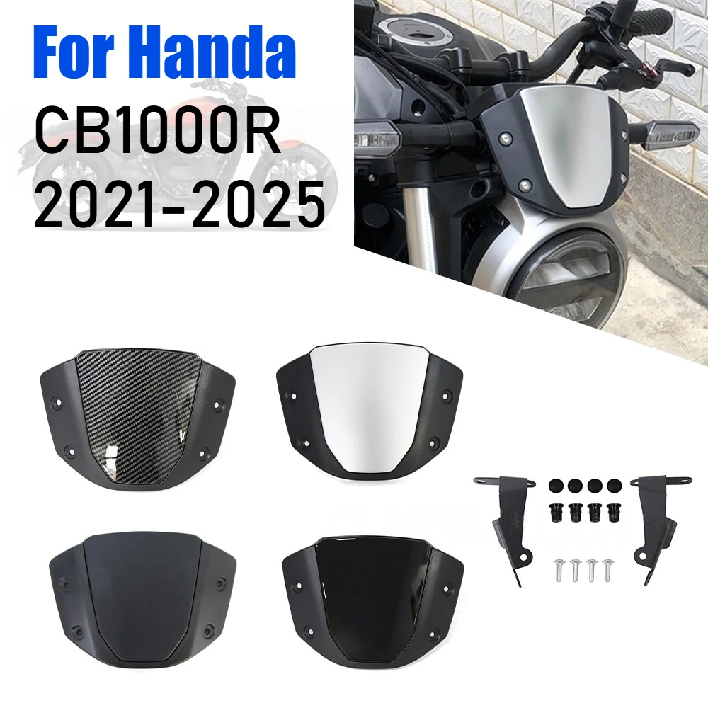 

For Honda CB1000R 2021-2025 CB 1000R CB 1000 R Motorcycle Sports Windshield WindScreen Screen Front Wind Deflector Accessories