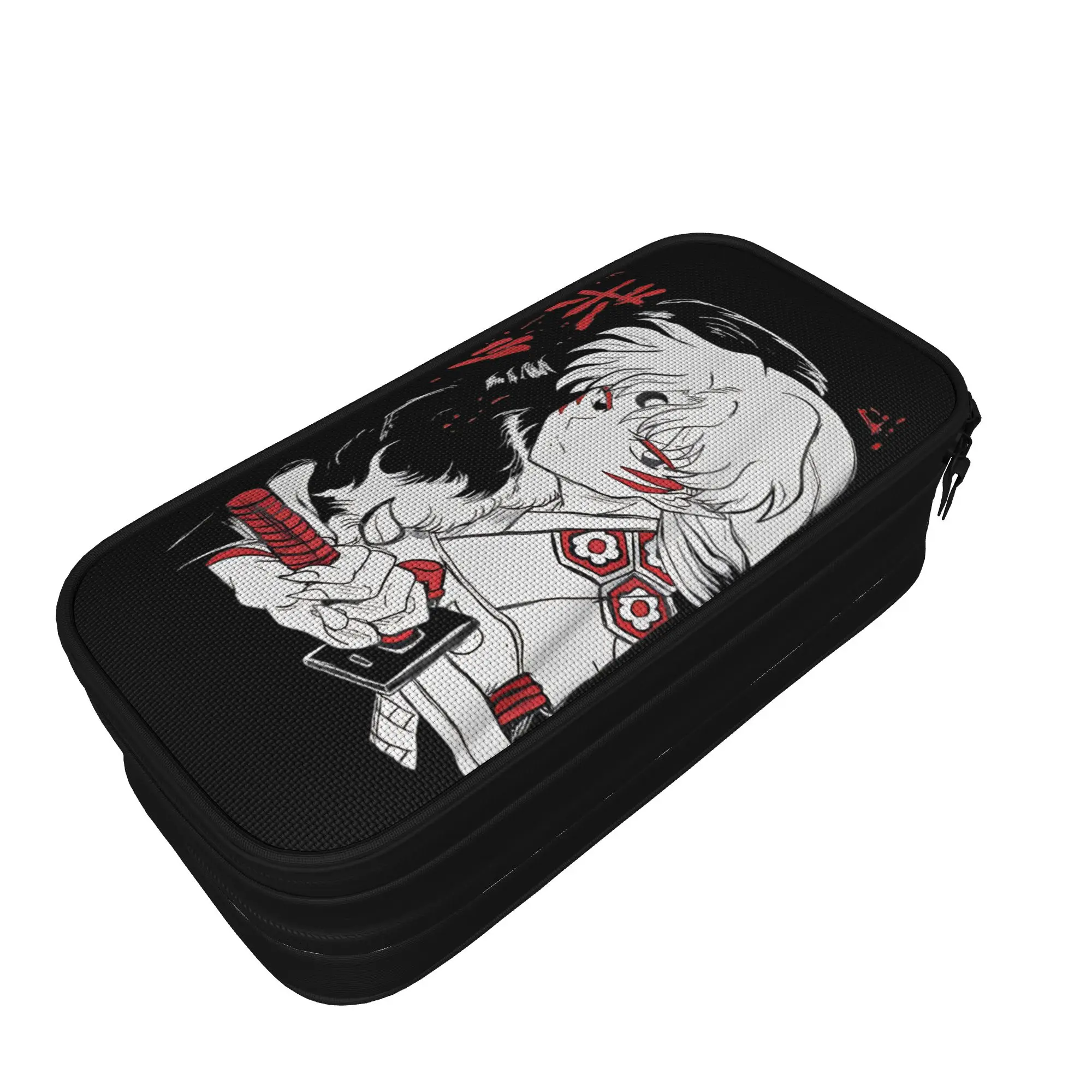 Inuyashas Sesshomaru Inu Yasha Kawaii Pencil Case New   Pen Box Bag Kids Large Storage School Supplies Cosmetic Pencilcases view 2