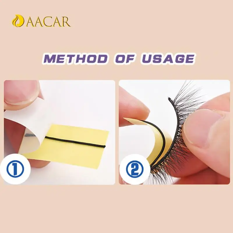 10Pc/20ชิ้น/กล่อง Reusable Self-Adhesive กาวขนตากาวขนตาปลอม Extension อุปกรณ์แต่งหน้าเครื่องมือ Eyelash กาว