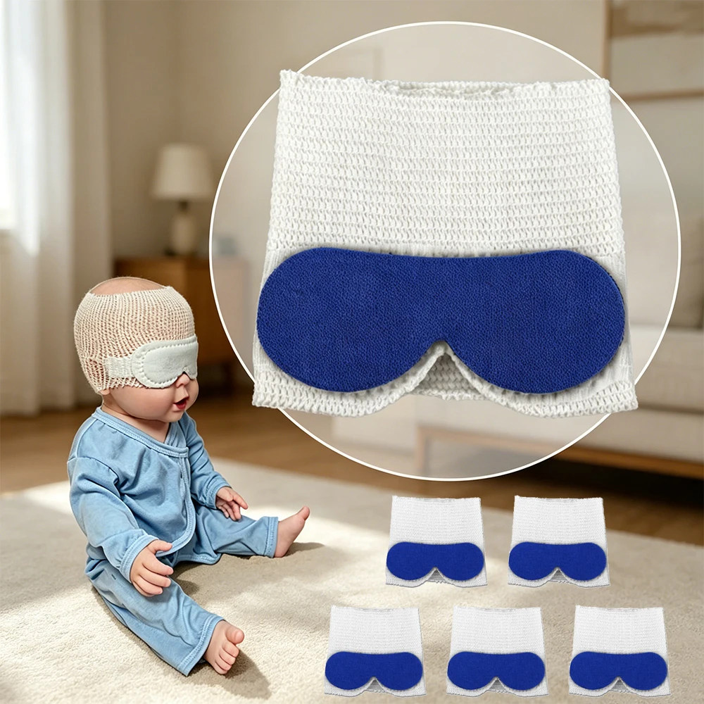 

5/10/15Pcs Newborn Phototherapy Eye Mask, Anti-Blue Light Jaundice Light Therapy Eye Protector for Infants Eye Shield