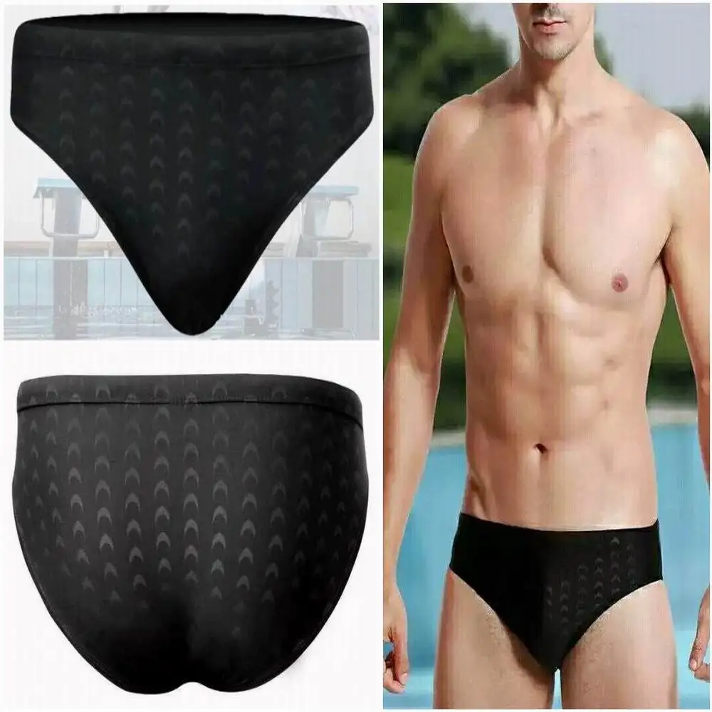 Men shark swimming trunks new men waterproof briefs quick-drying shorts Male sharkskin game swimwear beach swimsuit