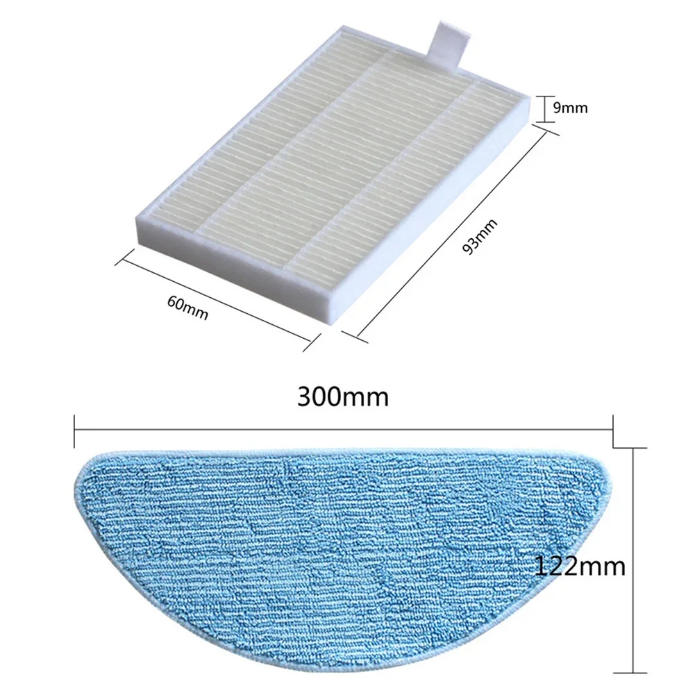 Filter Mop Cloth Dust Bag Side Brush Kit For Honiture Q5 Vacuum Cleaner Parts Sweeping Robot Machine Spare Accessories