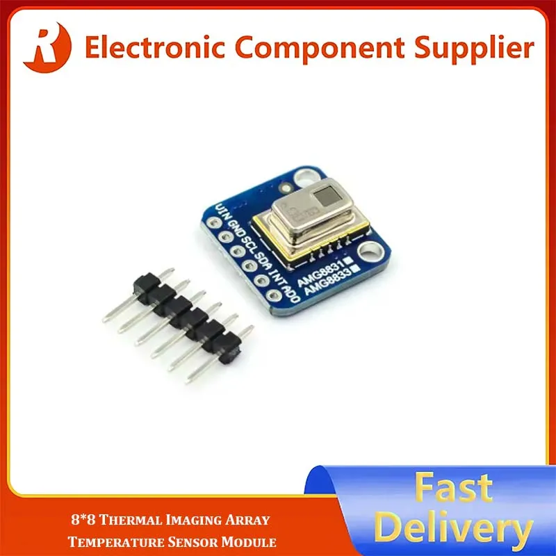 AMG8833 IR 8*8 Thermal Imager Array Temperature Sensor Module 8x8 Infrared Camera Sensor We accept custom orders