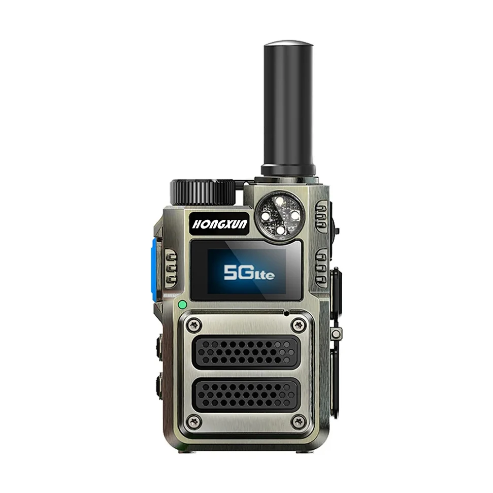 Walkie Talkie HX-G500S 4G POC 5000KM Bluetooth GPS SOS LCD Display Wireless Link Anti-Interference High-Fidelity Output