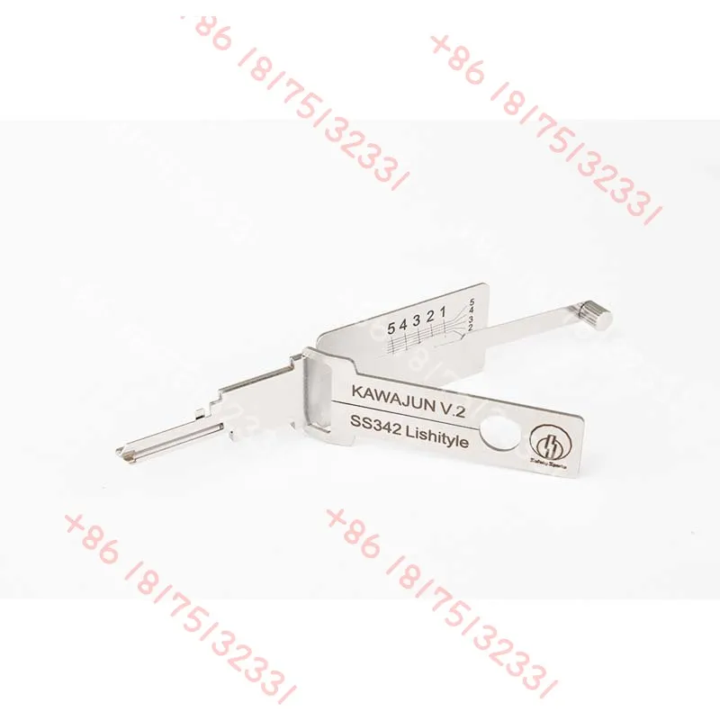 

Инструмент Лиши в стиле LISHI SS342 Lishistyle KAVAJUN V.2 2-в-1 японский набор отмычек для открывания замков слесарные инструменты