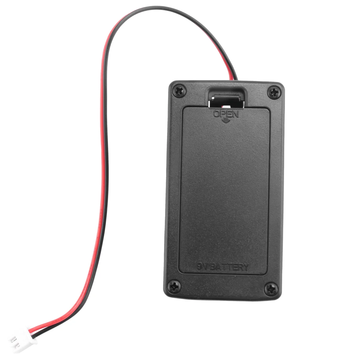 New 9V Flat Mount Guitar Active Pickup Battery Cover Hold Box Battery Storage Case for Electric Guitar Bass Accessory