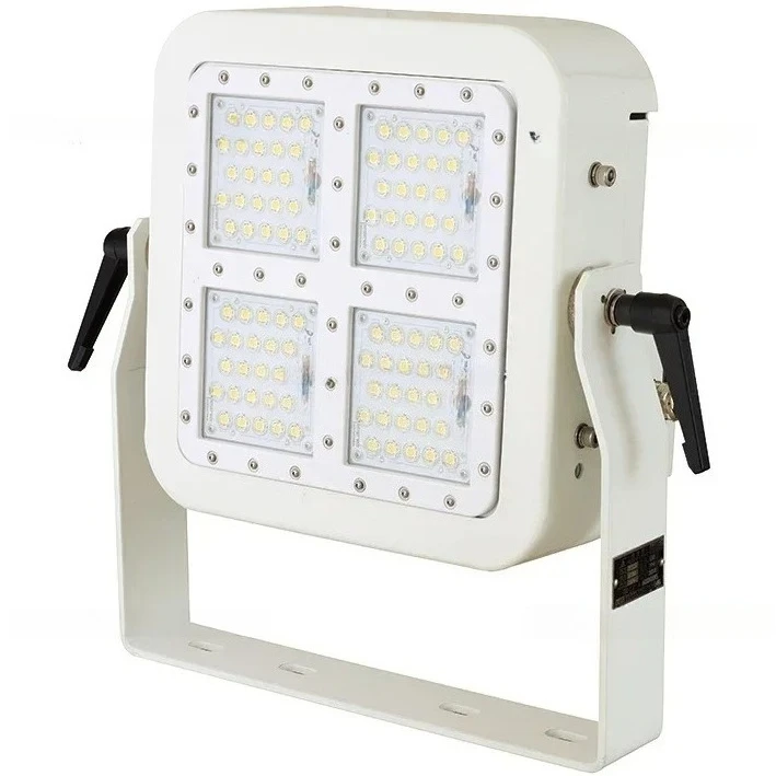 

Professional 100W 200W 400WStainless Steel Floodlight Body Manual Regulation IP66 IP67 Seat-Mounted Type for Ship & Stadium