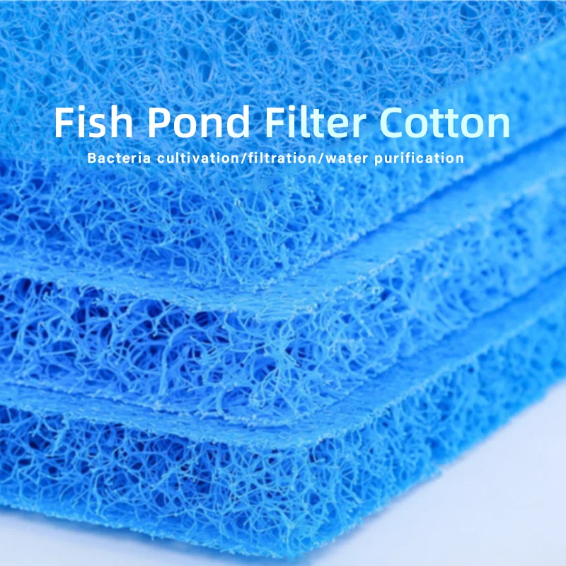 

Custom Koi Pond Filter Rattan Cotton High-efficiency Durable Neutral Water Filter Fish tank Aquarium Filter Cotton