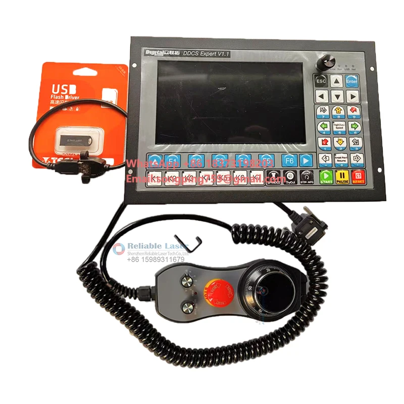 

Новый контроллер Ddcs Expert 4-осевой для станков с ЧПУ, для использования на производственных предприятиях