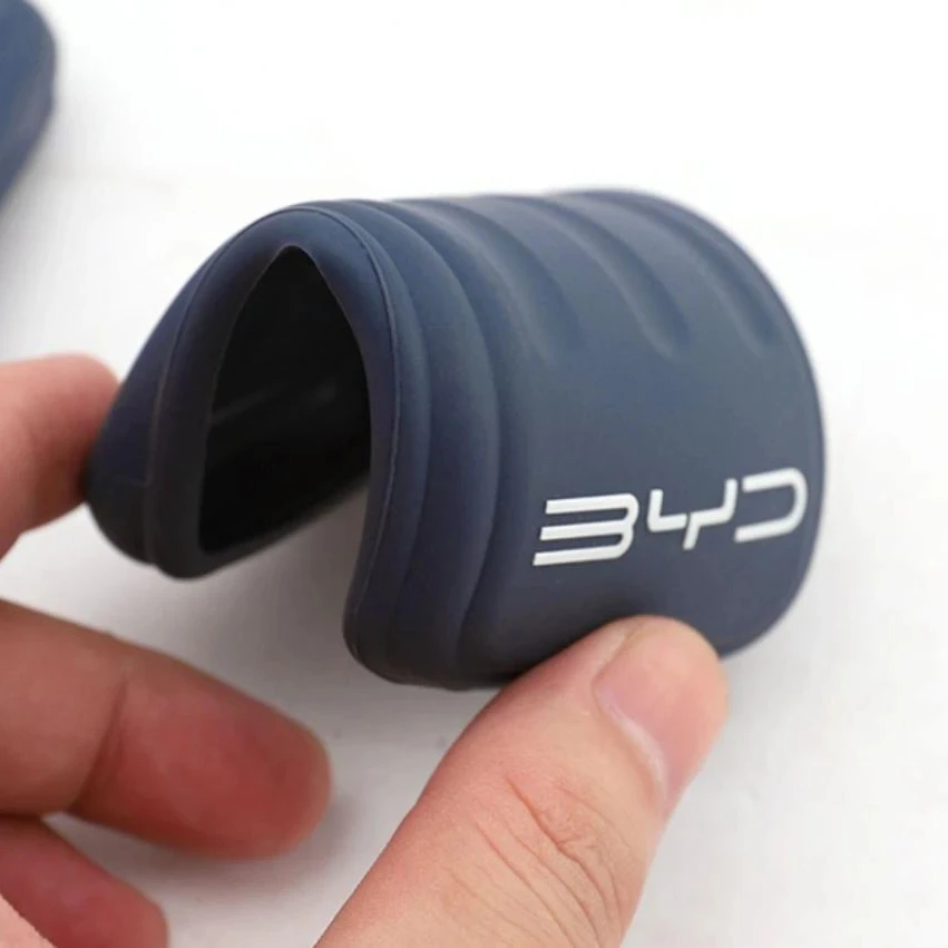 For BYD Atto 3 Yuan Plus 2022 2023 Door Handrail Intelligent Cover Specially Modified New Four Seasons Silicone Protection