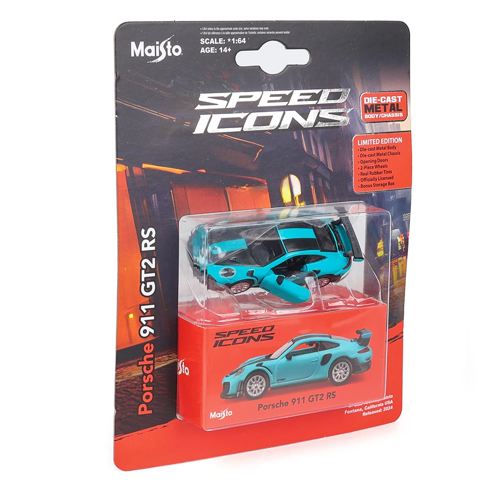 Maisto 1:64 فيراري SF90 SP1 812 DAYTONA SP3 911 GT2 RS الهيكل سبيكة كاملة يموت الصب نموذج سيارة جمع دمى هدايا