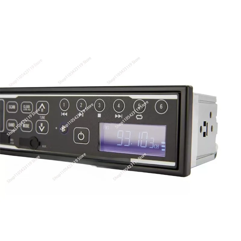Radio para excavadora M202 12V 24V, radio para maquinaria pesada con Bluetooth, carga USB 0.5A y AUX