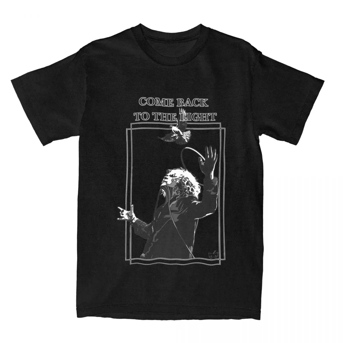 The GazettE RUKI COME BACK TO THE LIGHT Merch Camisa Homens Mulheres Música Rock Crazy Pure Summer Roupas para todas as estações