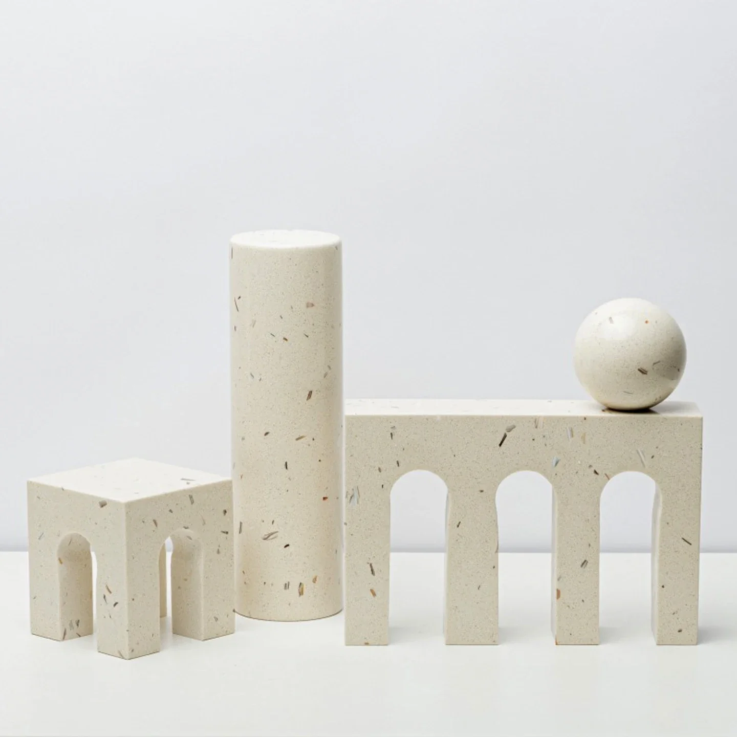 Minimalist Marble Sculptures Natural Stone Home Decoration Ornaments for Living Room Office Shelves Coffee Table