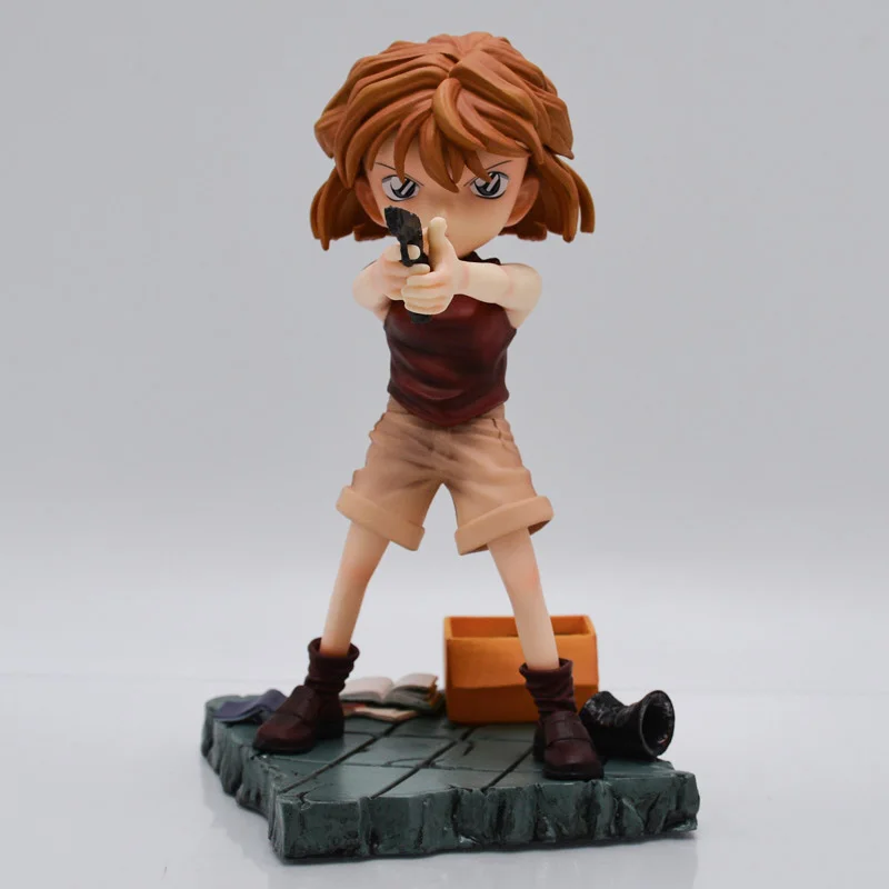 17cm Detective Conan Anime Figure Ai Haibara Action Figure Kudou Shinichi/Conan Edogawa Figurine Collectible Model Doll Toy Gift