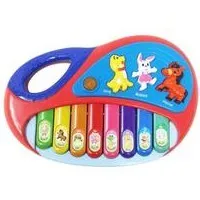 Brinquedo Teclado Musical animal Piano Infantil Som Luz