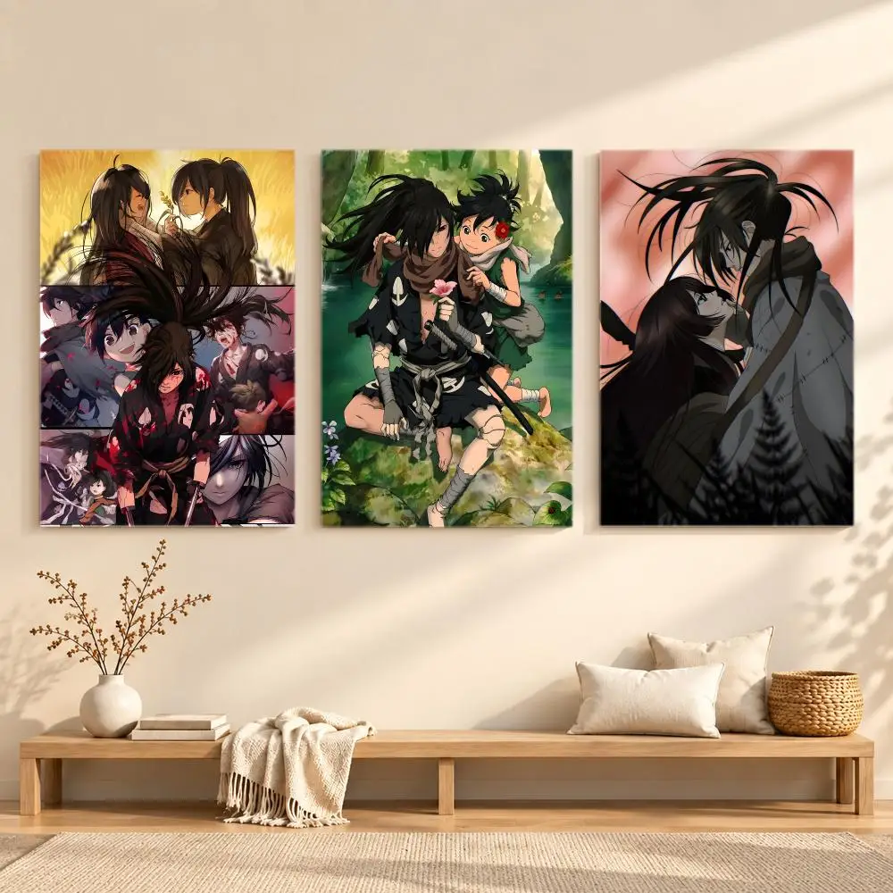 Historical anime The Legend of Dororo and Hyakkimaru Poster Series Print Unframed Aesthetic Wall Decor Gift Living Room Bedroom