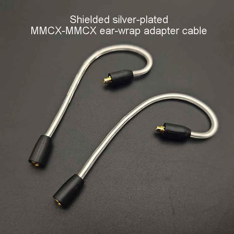 MMCX Ear-wrap Conversion Cable, MMCX Male To MMCX Female MMCX Plug-in To Ear-wrap MMCX Extension Cable