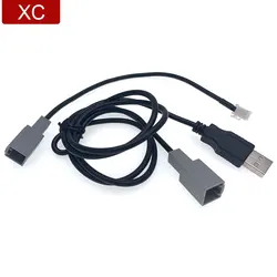 Cable adaptador de conexión de arnés de datos de transferencia USB de Radio de coche para Toyota RAV4 Corolla Camry Yaris Sienna Tacoma para Lexus