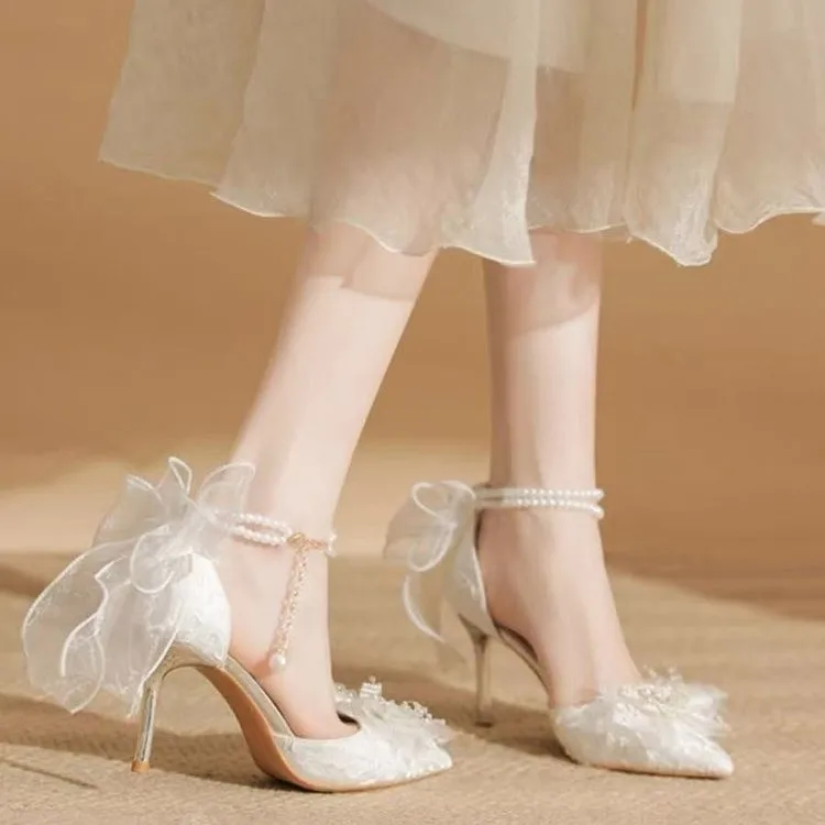 Square Heels Pumps Women Shoes Patent Leather Sexy Wedding Party Official Leisure Super Big Szie 2025