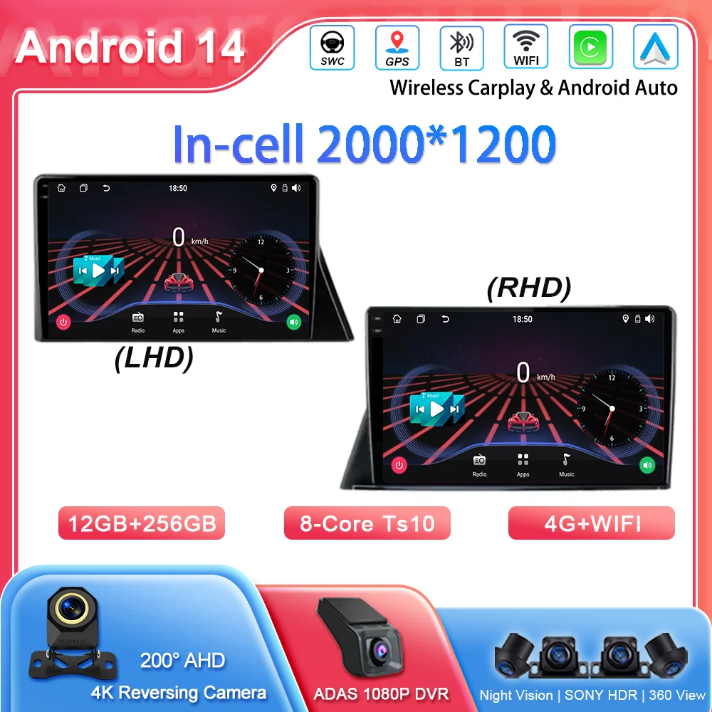 

Android Carplay For Toyota Sienta 2016 -2019 Auto Radio Stereo GPS Navigation Multimidia Player 2Din Touch Screen Android Auto