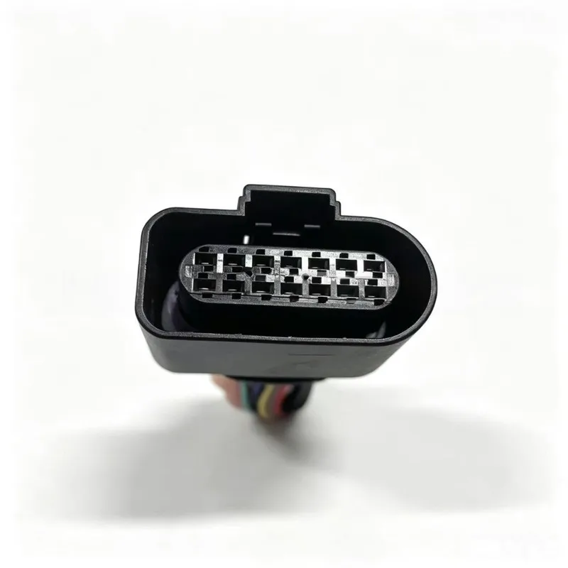 ABKW-For VW Skoda Seat A1 A3 Compatible 14Pin Auto Pin Wire Harness Connector Plug 4H0973717