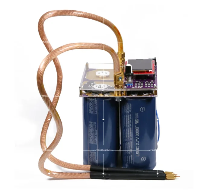 Lithium Battery Welding Farad Capacitor Butt Double Pulse Adjustable High Power Spot