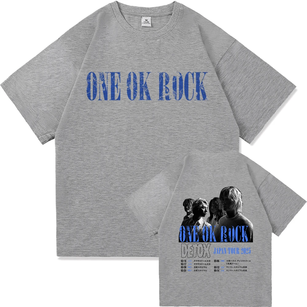 One Ok Rock DETOX Tour 2025 TShirt Fashion Men/women Clothing
