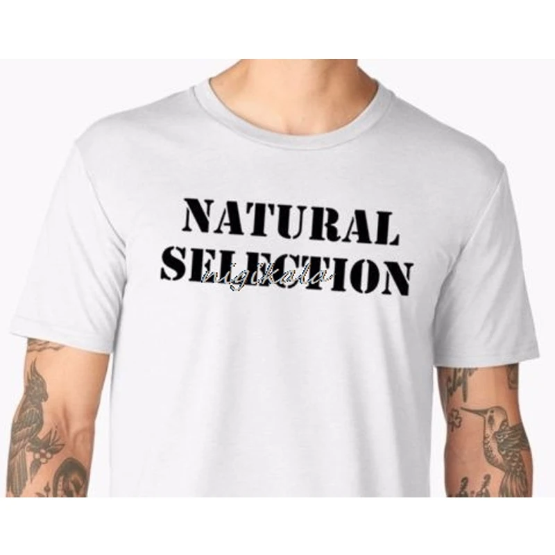 Natural Selection Columbine White Quality Printing T-shirt Clothing - Wrath Natural Selection Fashion 100% Cotton Tee Shirts