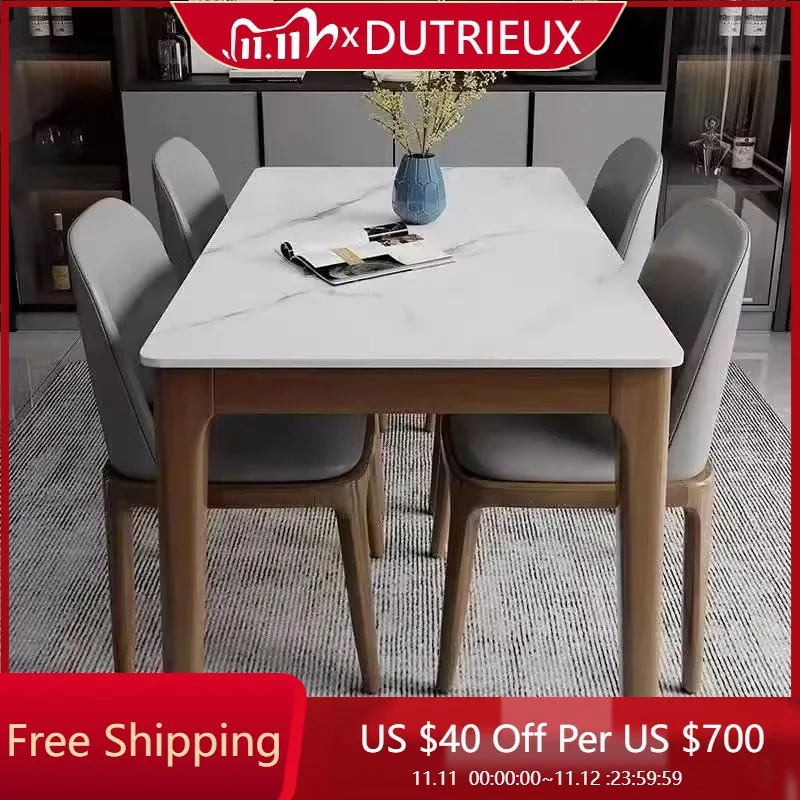 

Кофейный кухонный обеденный стол, ресторанный центр, салонные стулья, боковой роскошный уличный обеденный стол, конференц-маза, модная мебель