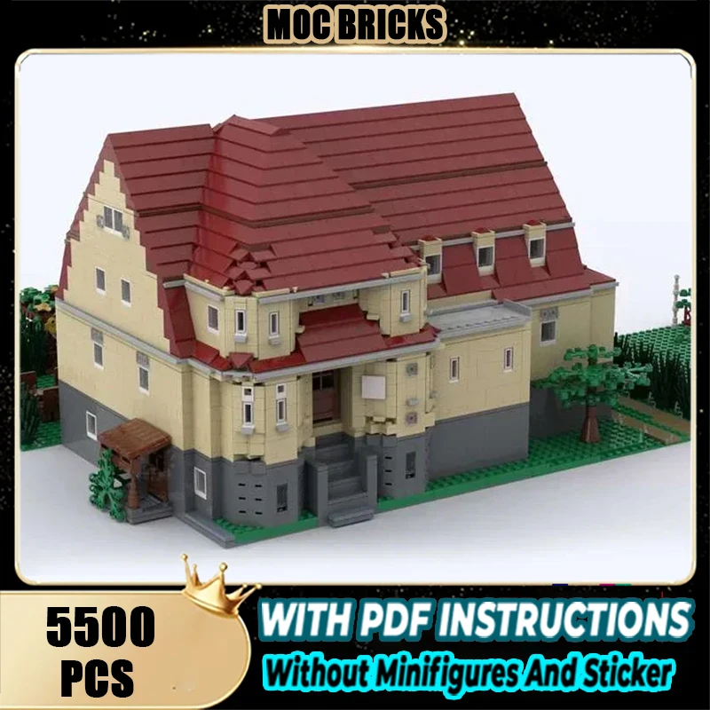 

City Street View Model Moc Building Bricks Youth Building Technology Modular Blocks Gifts Christmas Toys DIY Sets Assembly