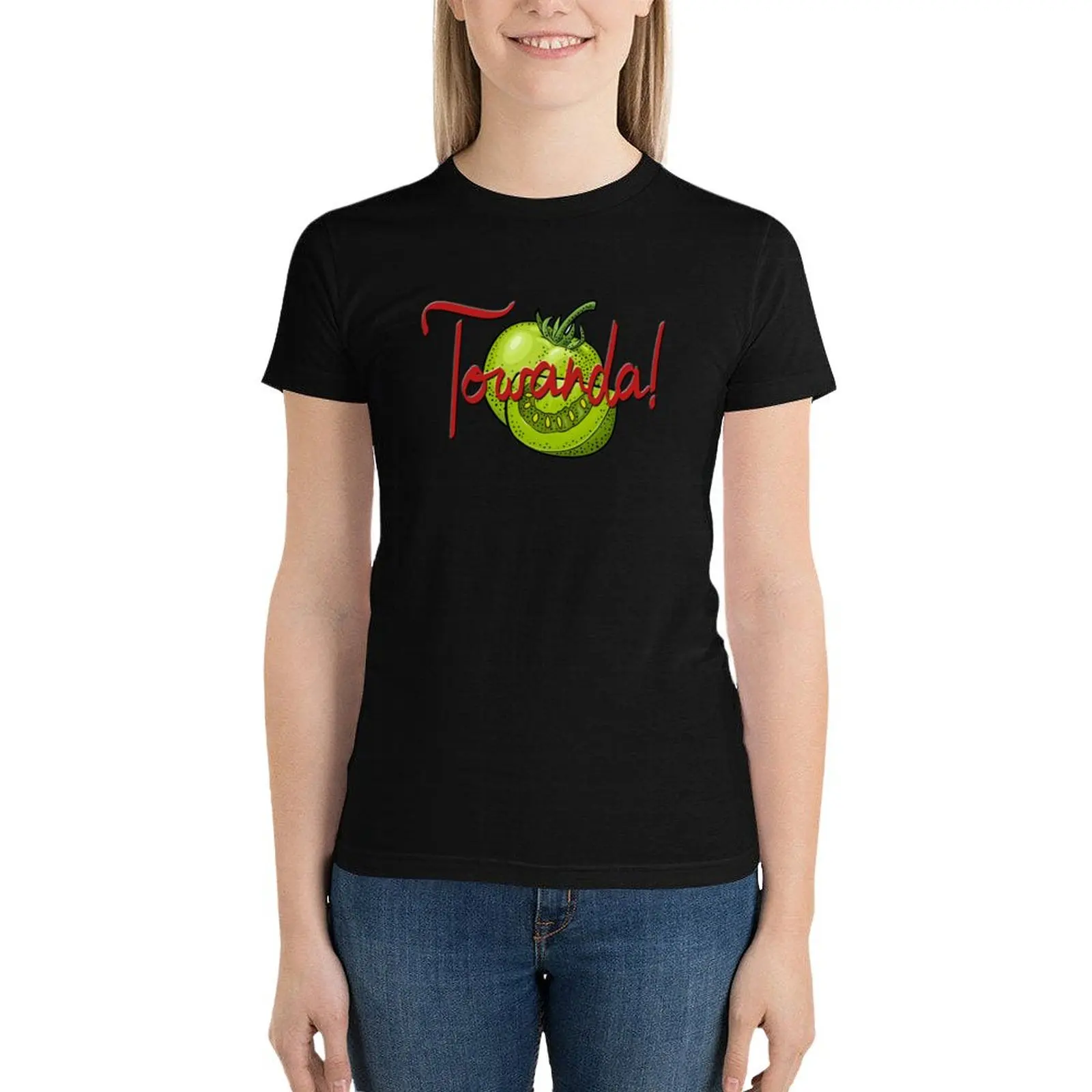 

Towanda! Fried Green Tomatoes T-Shirt hippie clothes cute tops T-shirts for Women