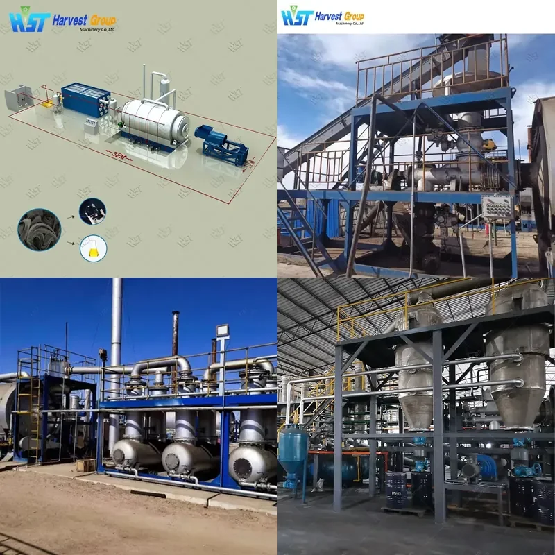 Crusher High Rated Pyrolysis Reactor Mini Plastic Recycling Machine to Oil Continuous Plastic Recycling Machine