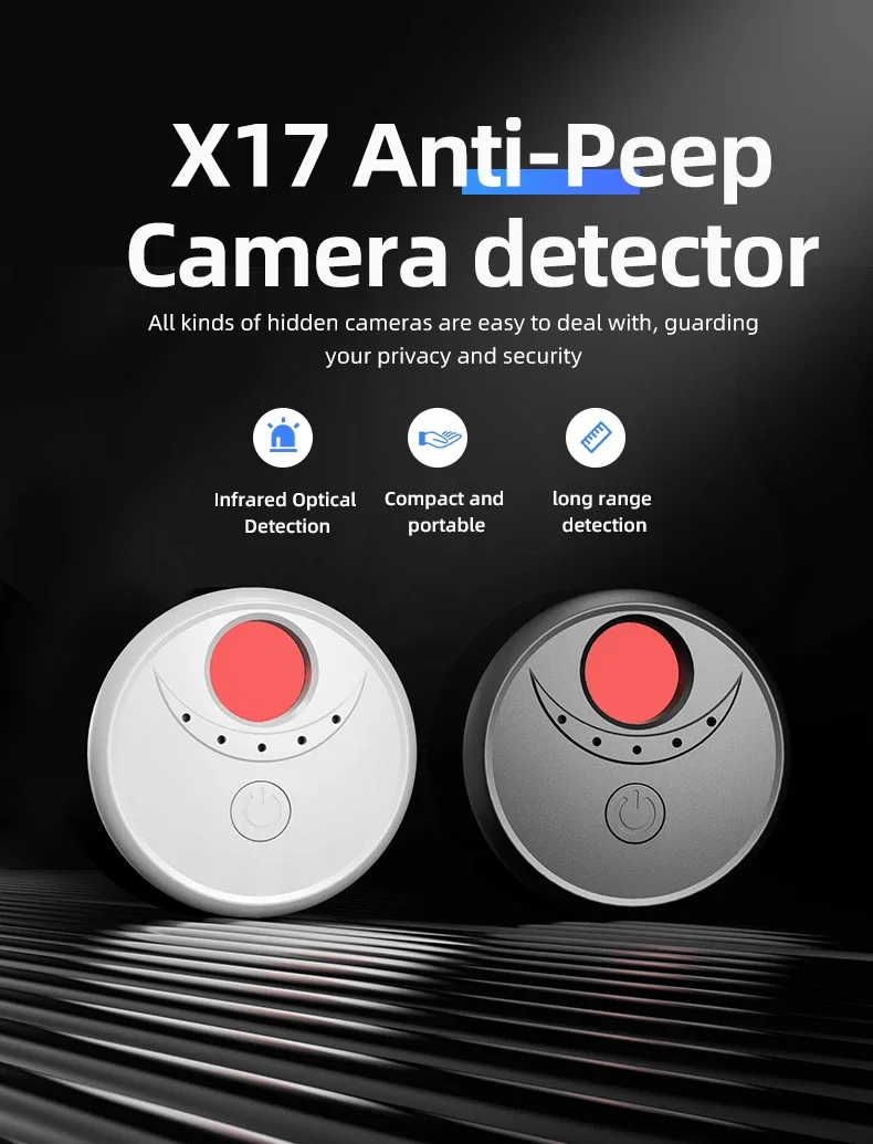 Detector infrarrojo de señal inalámbrica para Hotel, Detector de posicionamiento antiespionaje, X17, nuevo