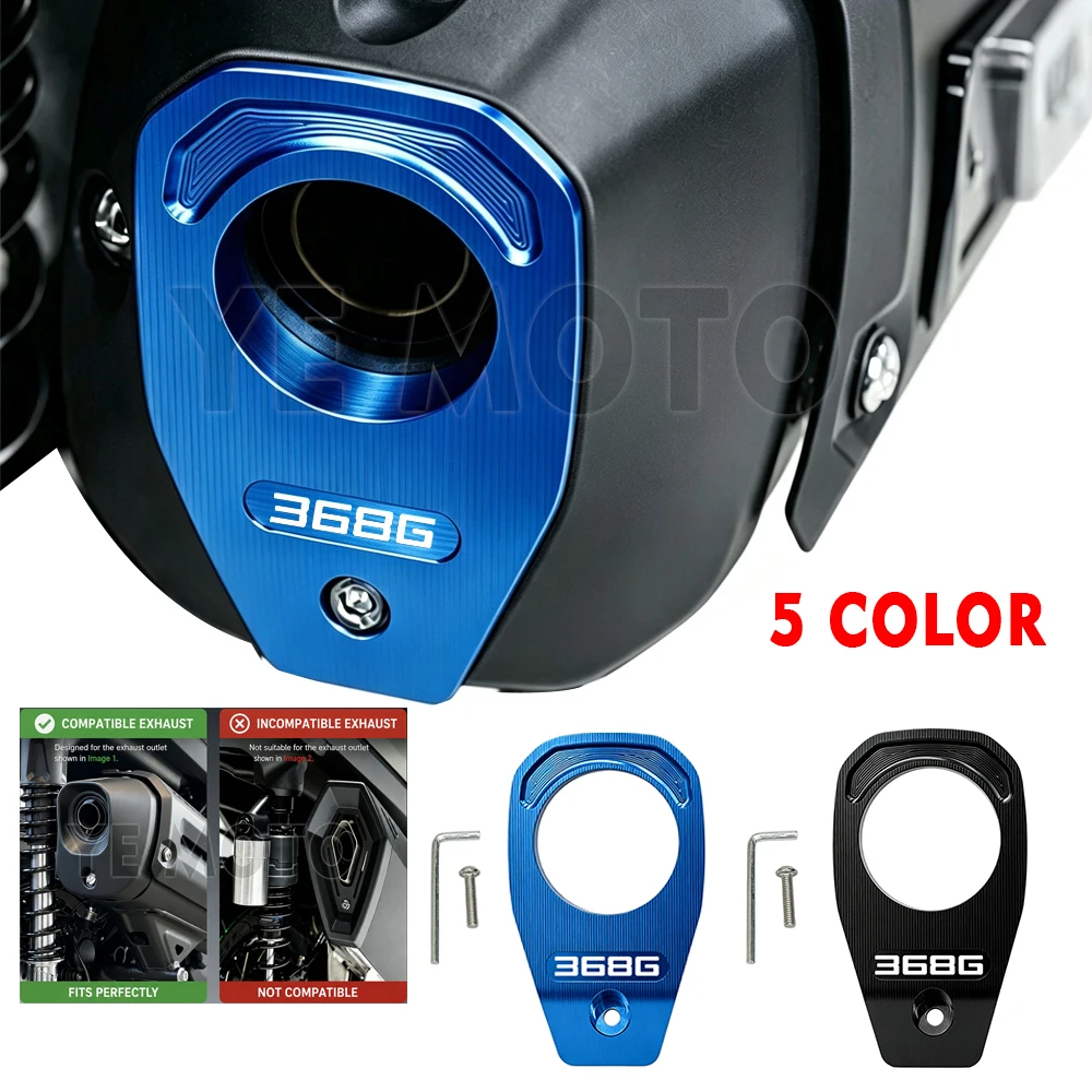 2026 NEW Decorative Protection Pipe Cover FOR ZONTES 368G 368K 368D Modification Accessories Motorcycle Equipment Parts